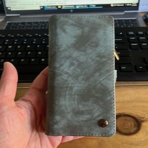 Caseme cell phone card wallet.